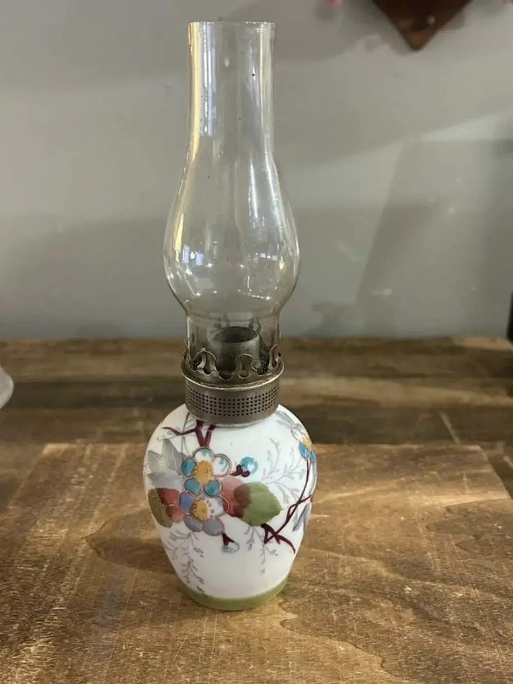 Decorative miniature Oil Lamp 10”